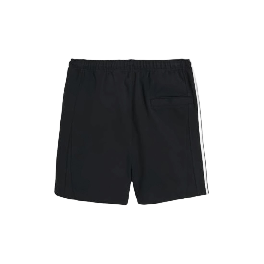 Black Sporty Shorts with Drawstring