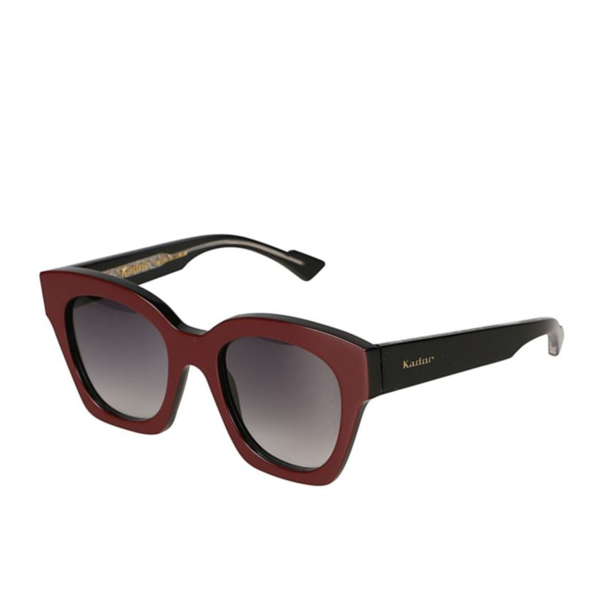 Venus Bold Oversized Square Frame Sunglasses with Gradient Lenses