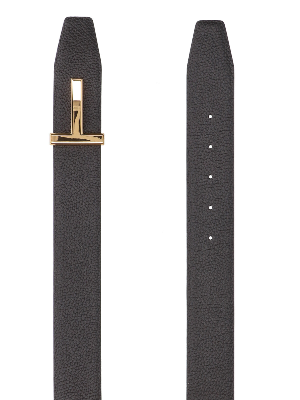 Brown "T Icon" Belt
