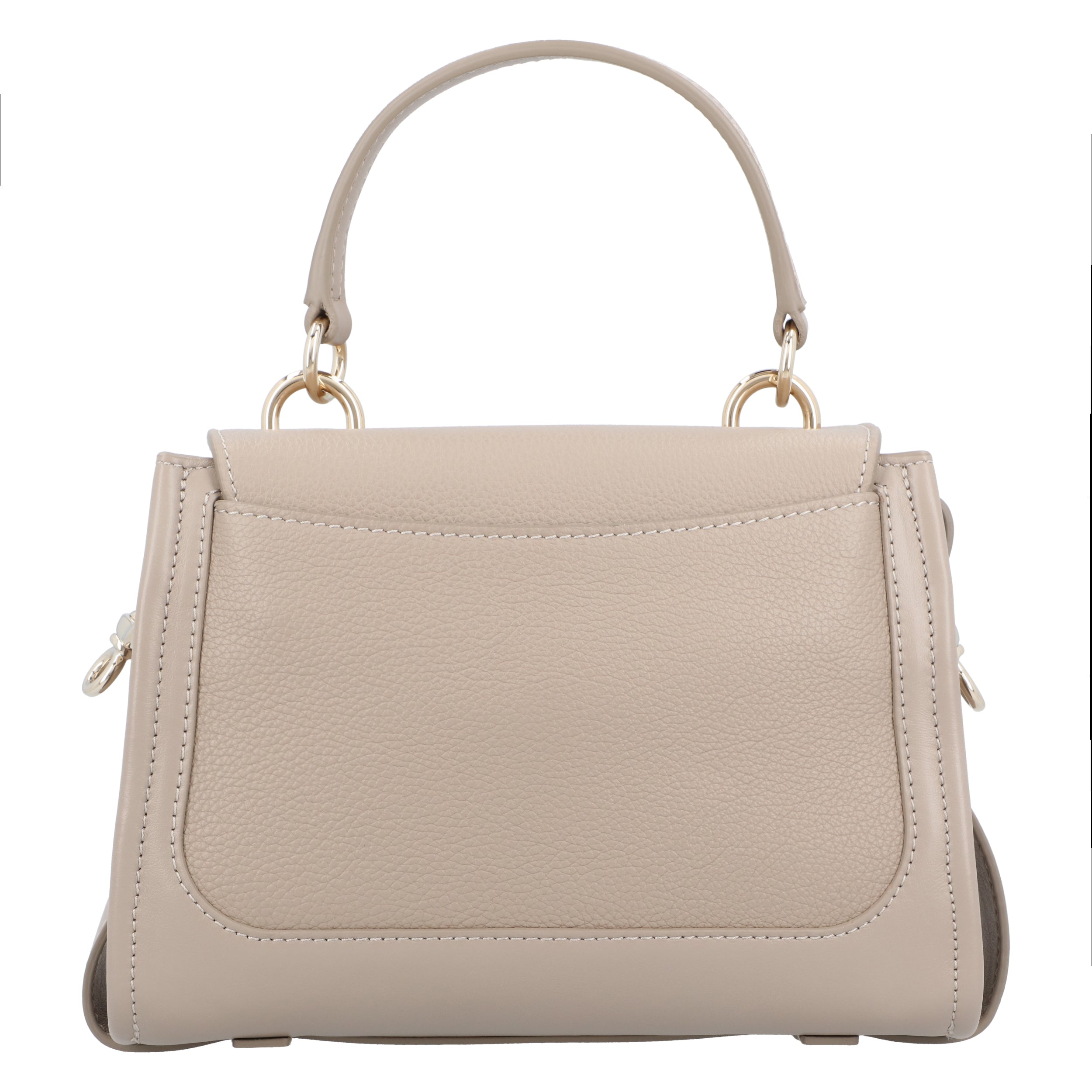 Mini Tess Day Bag In Grained & Soft Leather