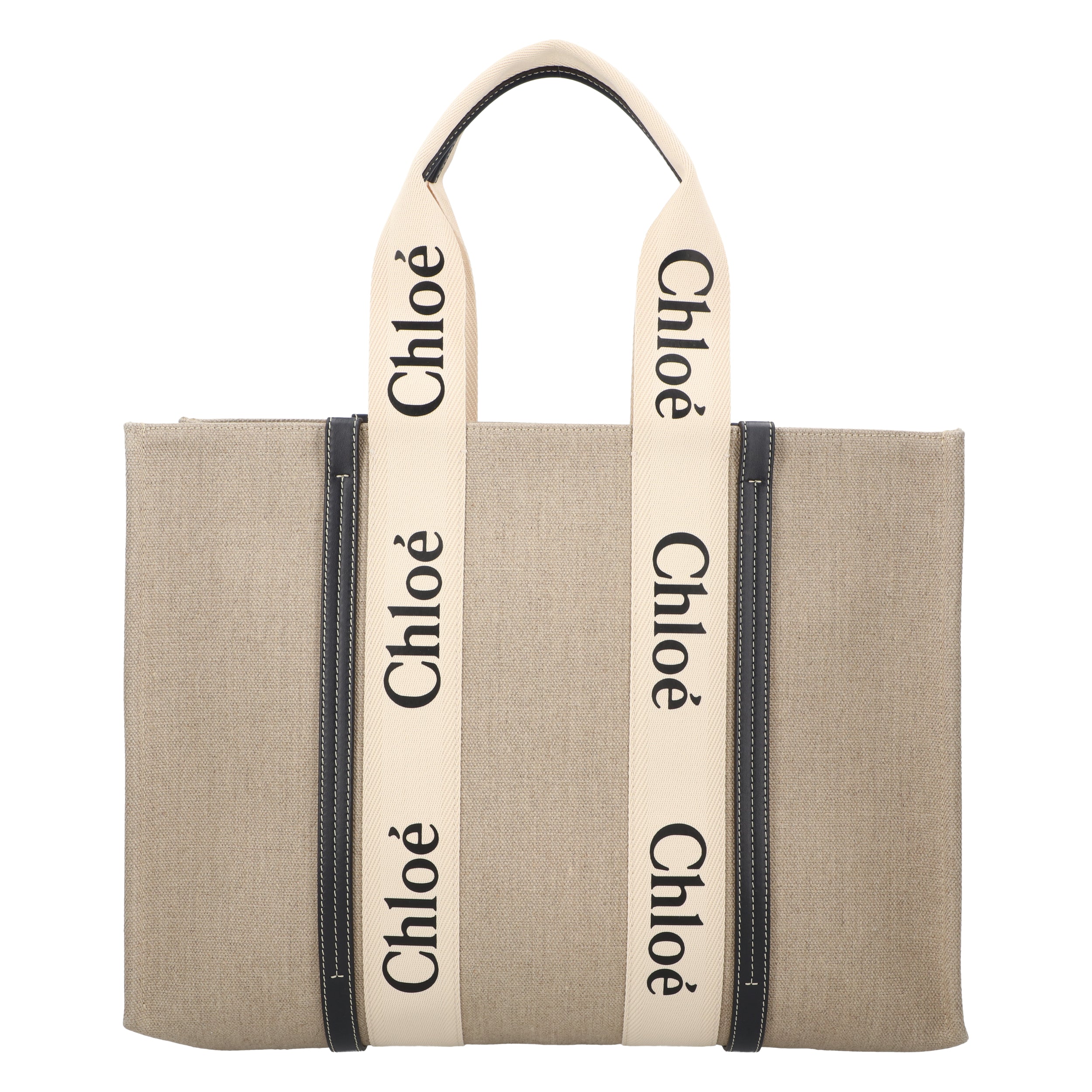 Large Woody Tote Bag Black