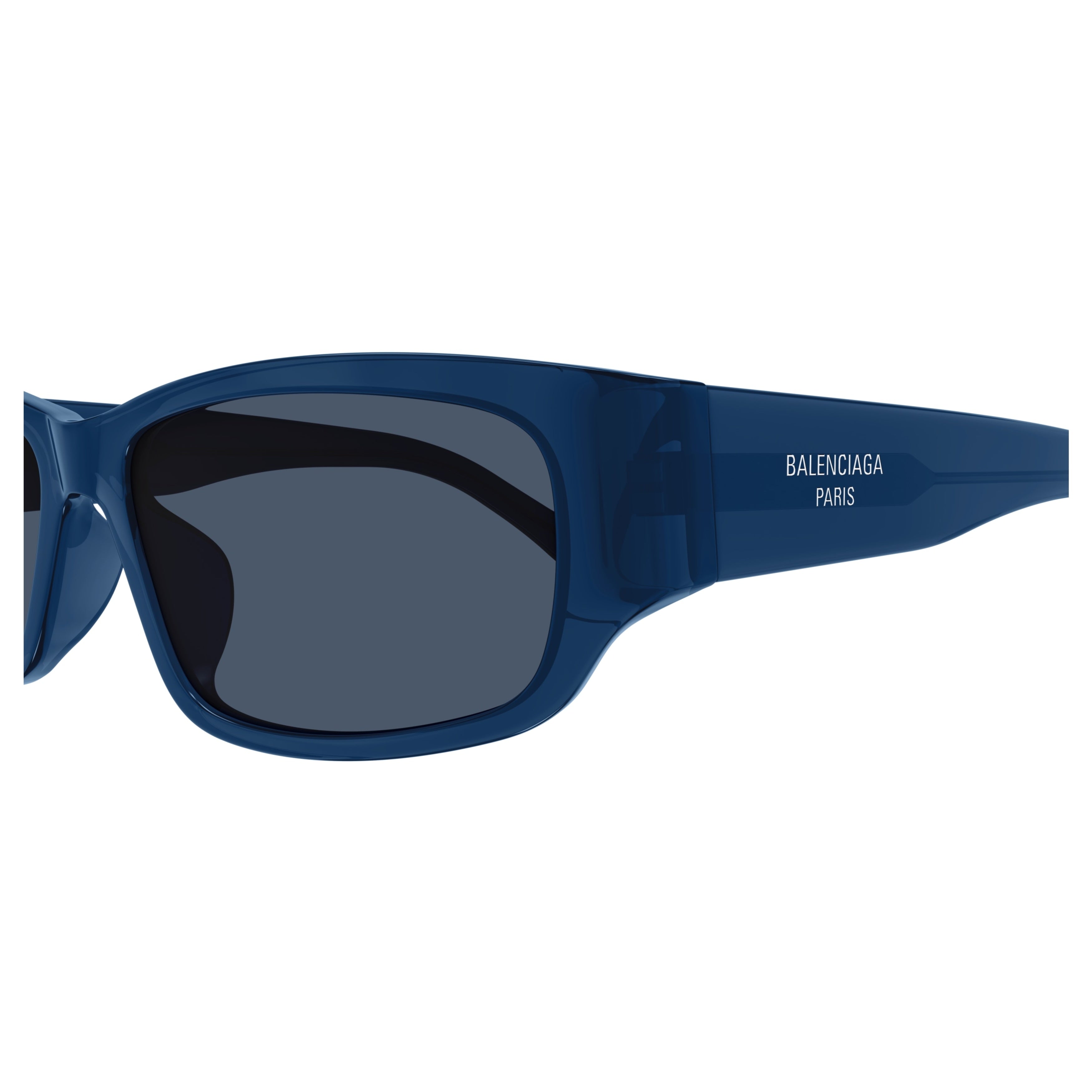 Bb0368sk Rectangular Deep Blue Sunglasses