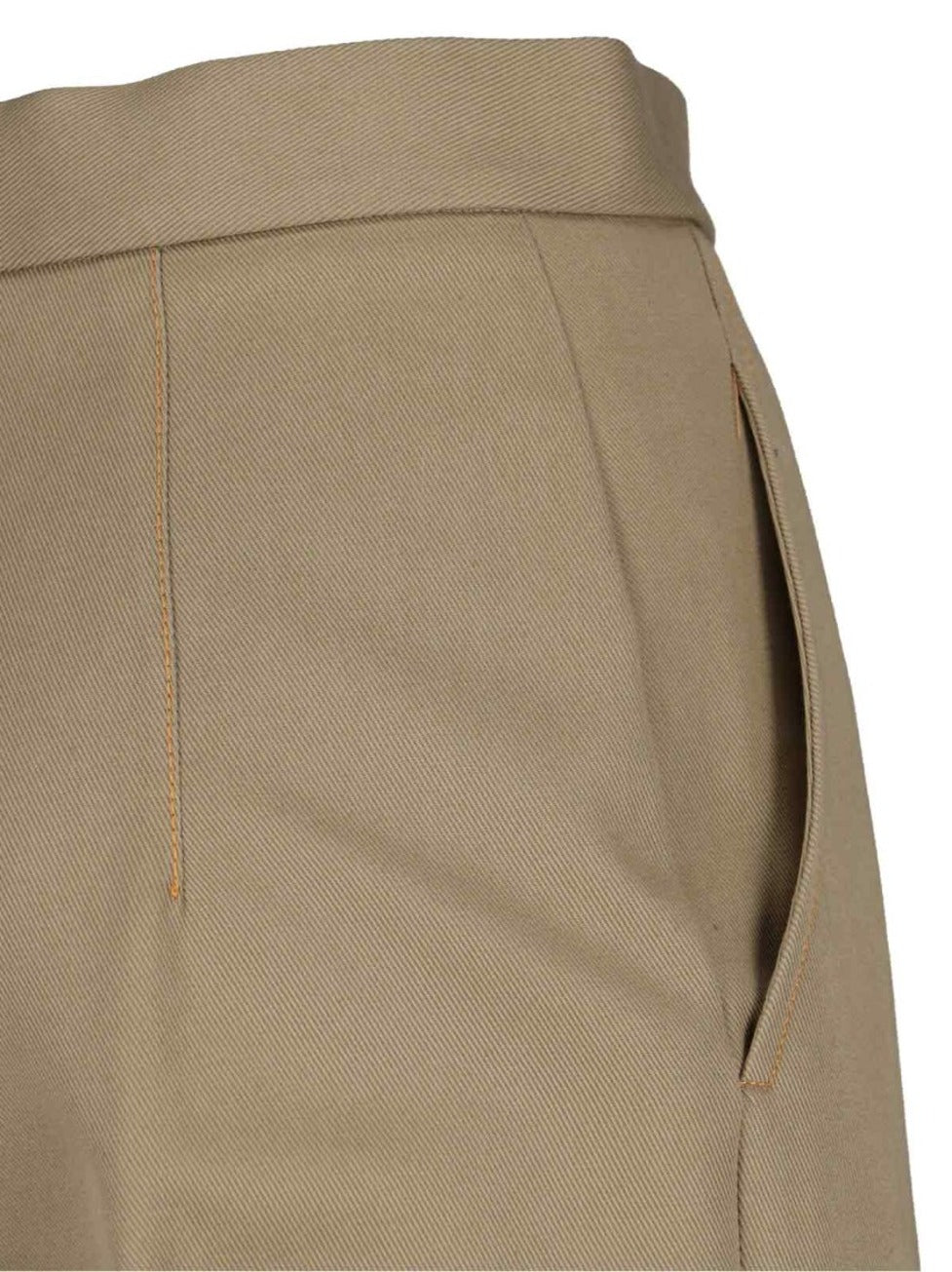 Pinched' Palazzo Pants – Brown
