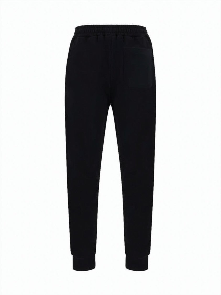 Tapered Jogger Pants with Elastic Waistband and Minimalist Design