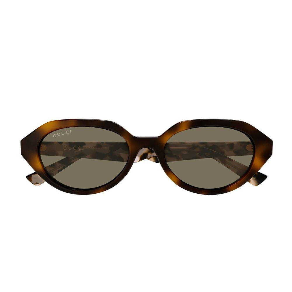 Geometric Oval Sunglasses with Gold-tone Double G Logos GG2178S Linea Emblem