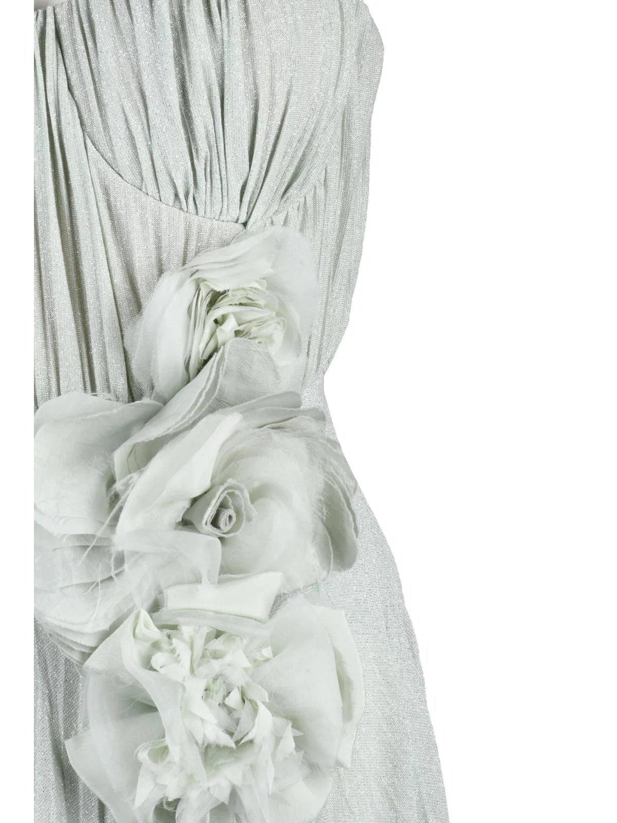 Mint Green Viscose Polyester Polyamide Dress