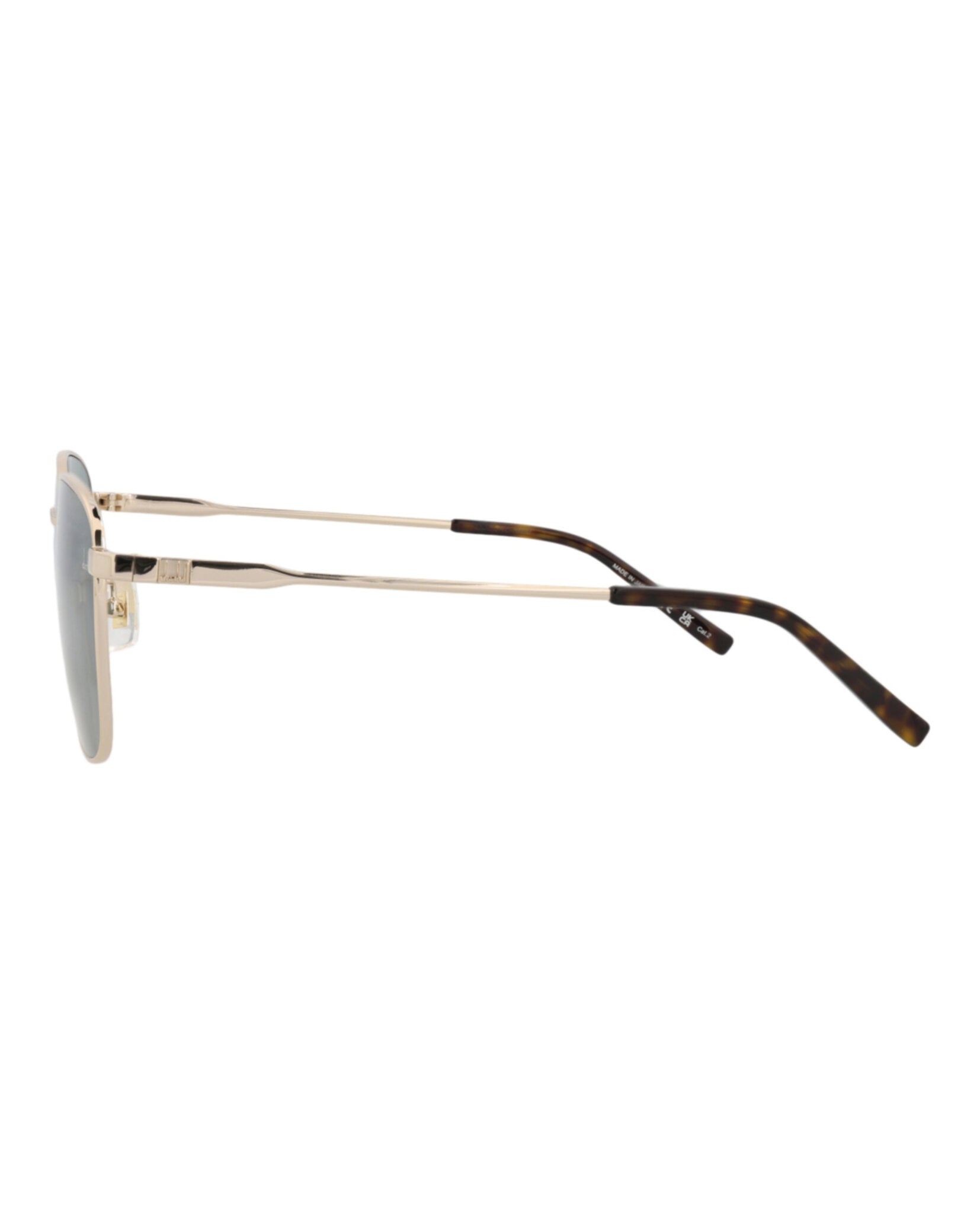 Square-Frame Metal Sunglasses
