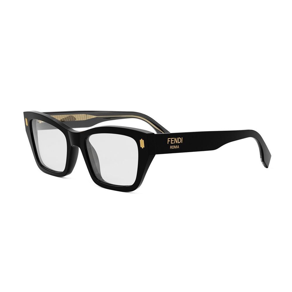 Rome Oversized Rectangular Fendi Roma Optical Frame