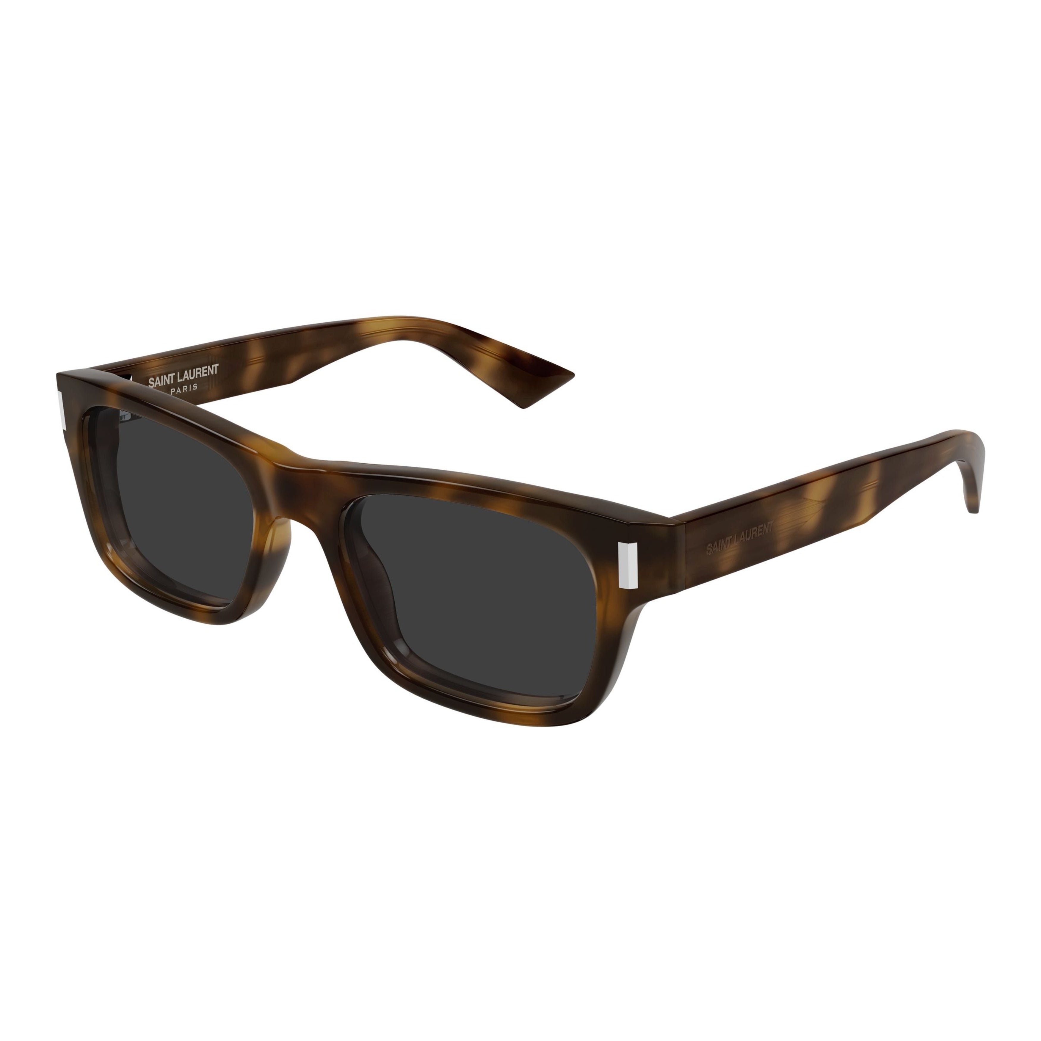 Sl 83 Rectangular Tortoiseshell Sunglasses