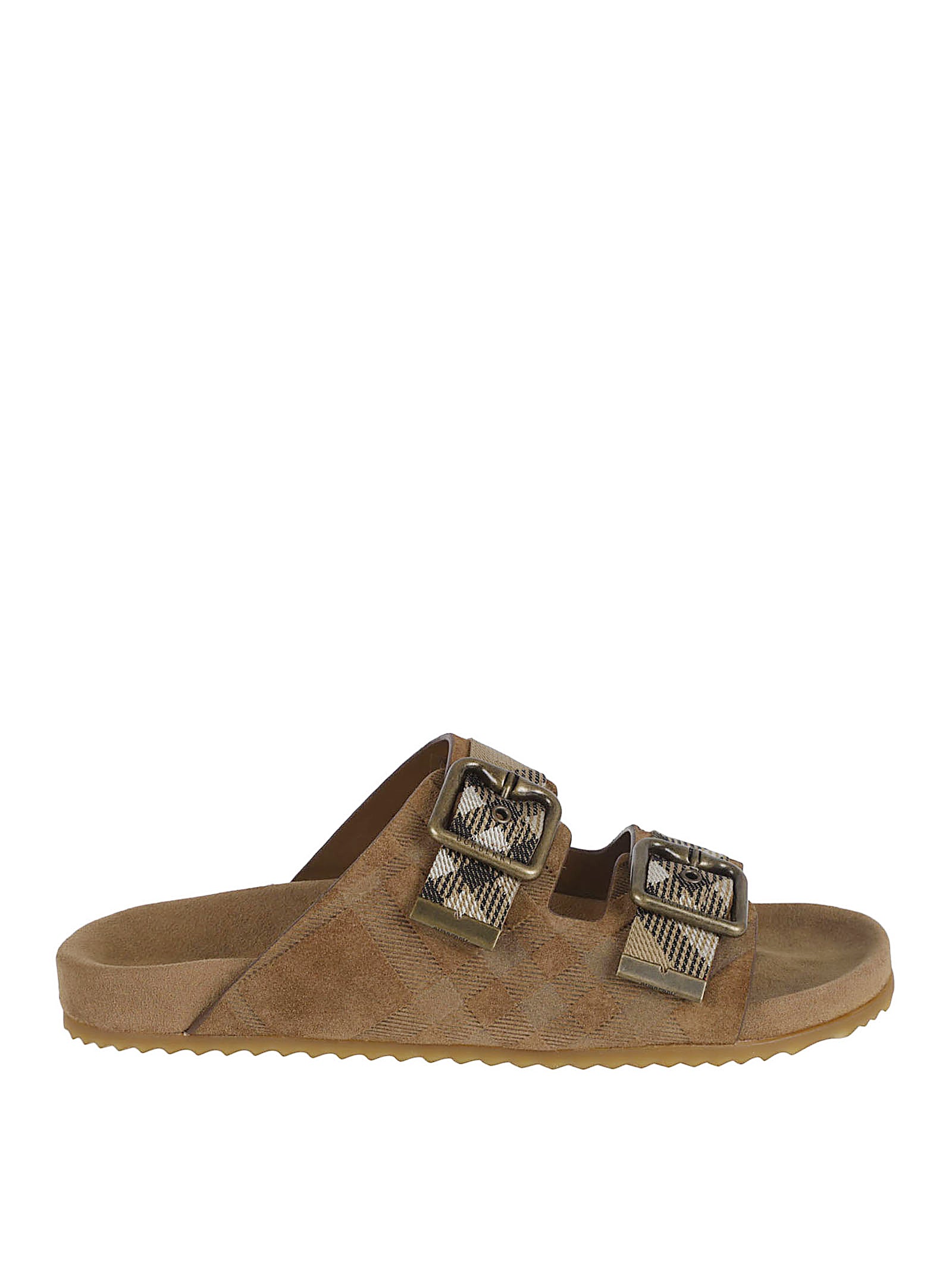 Grained Calfskin Slip-on Sliders
