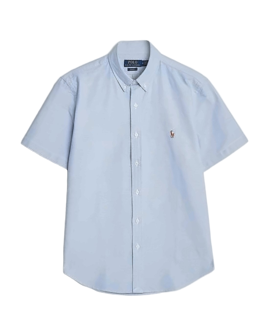 Short-Sleeved Button-Up Shirt with Tailored Fit