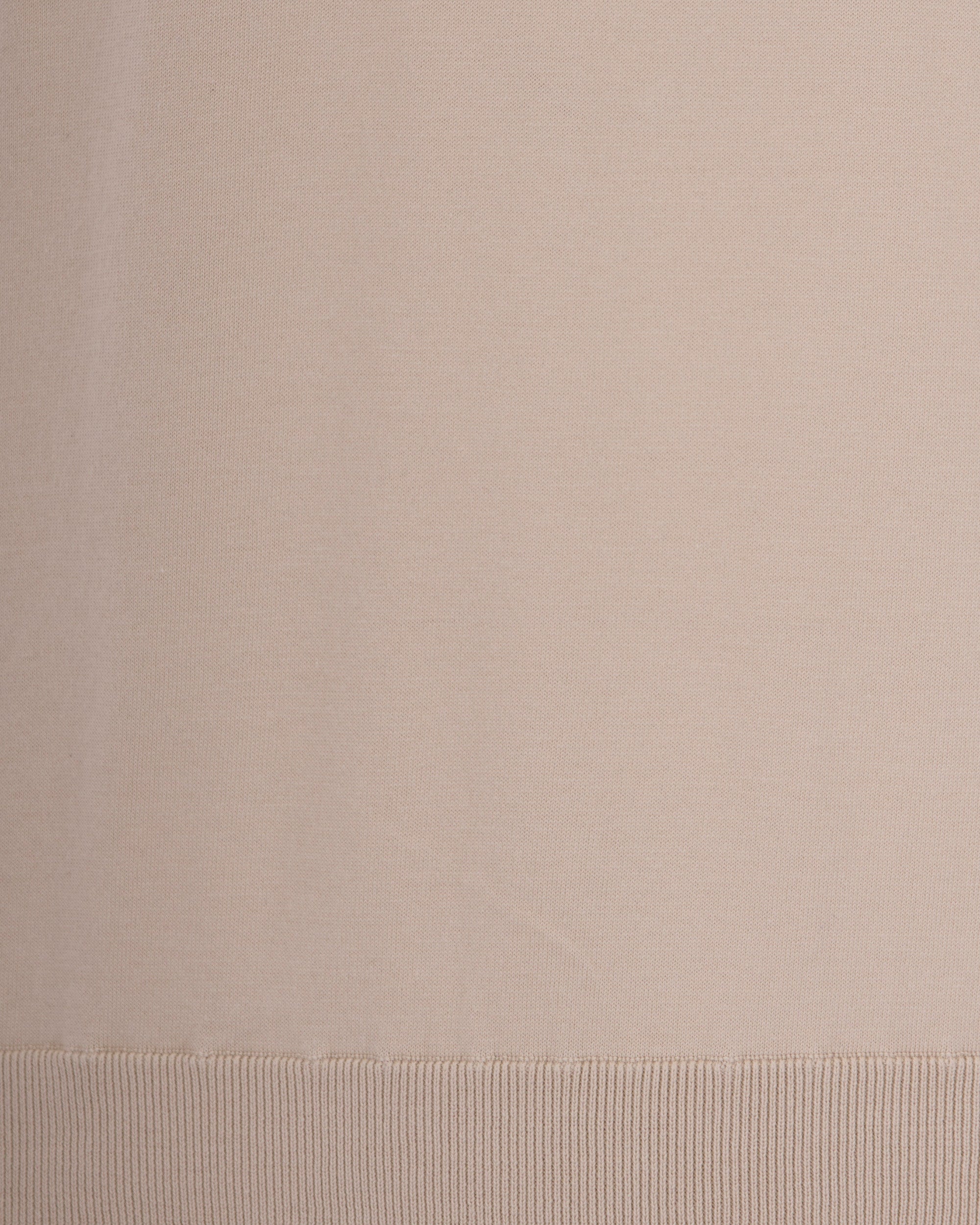 Contrasting Knit T-Shirt