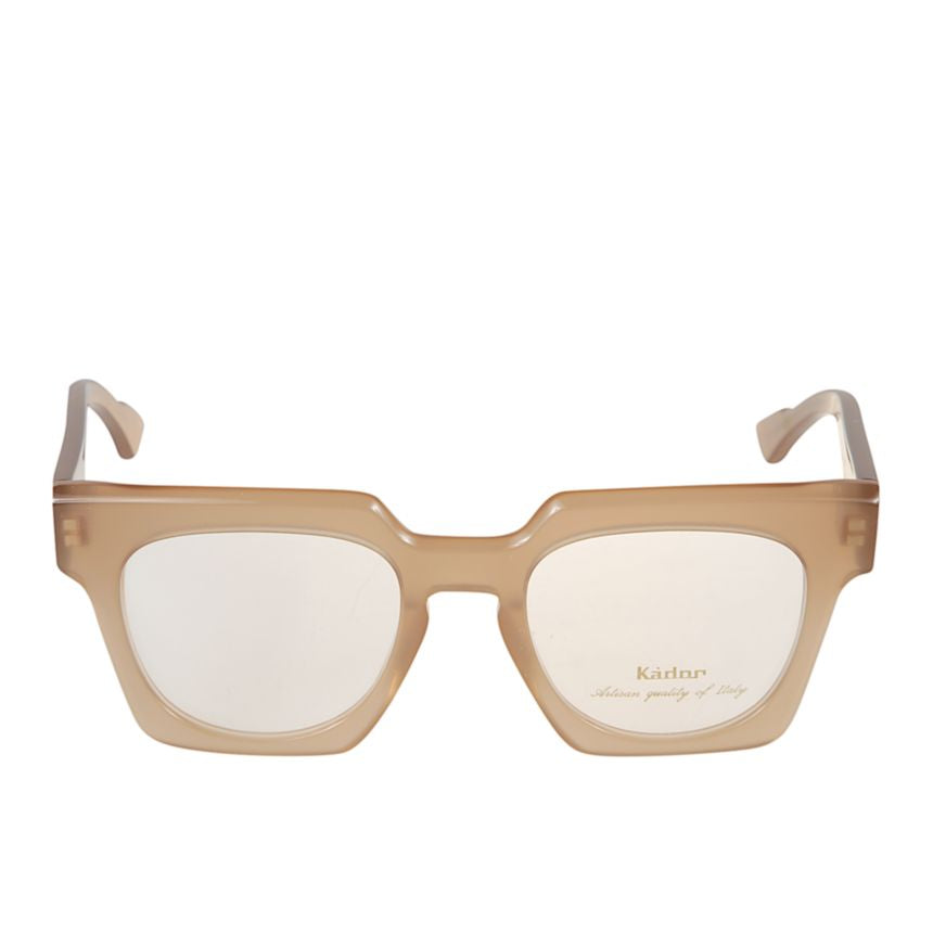 Tanya Bold Square Frame Sunglasses with Translucent Finish