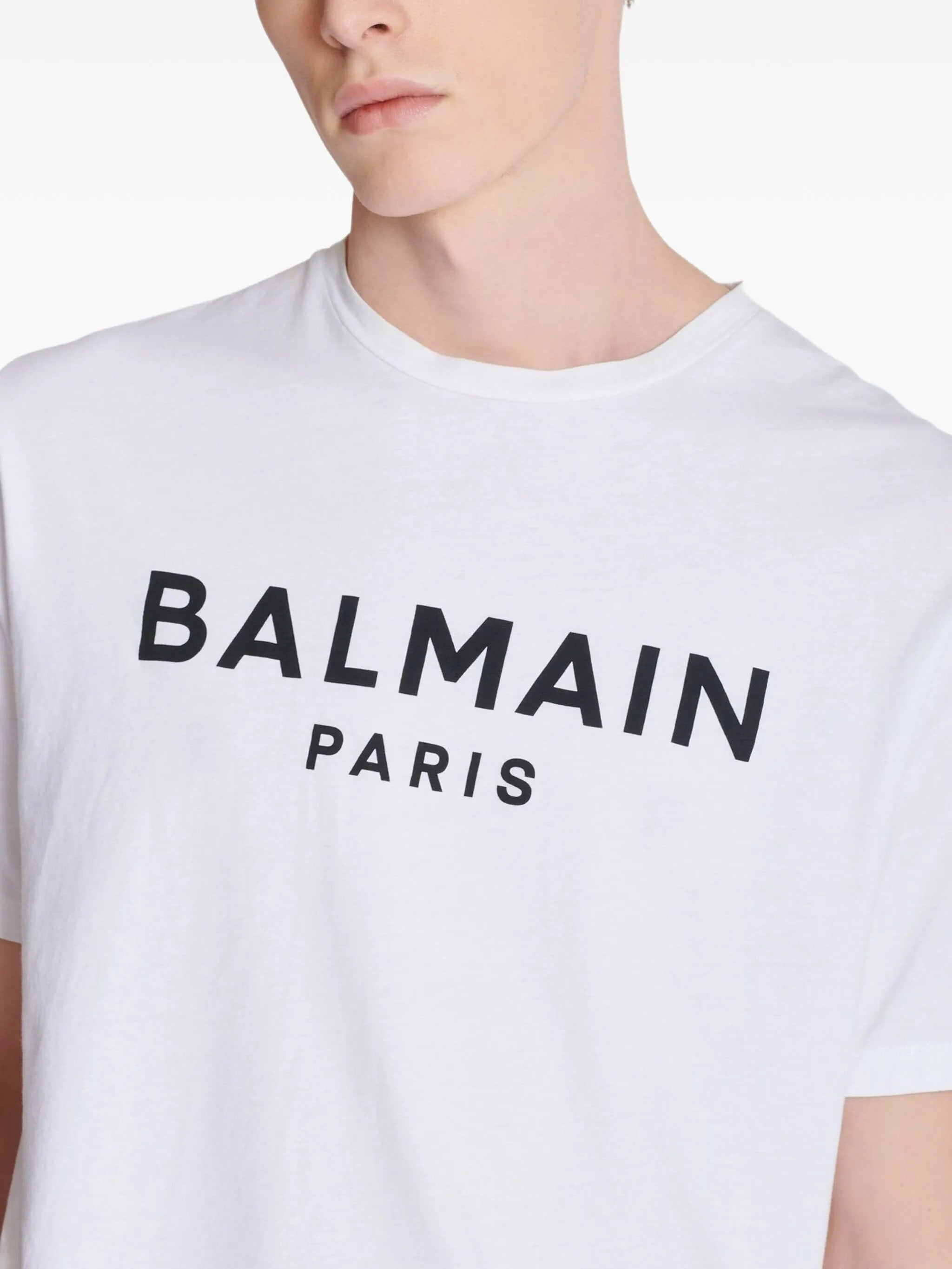 White Loose Ss Bold Logo T-Shirt