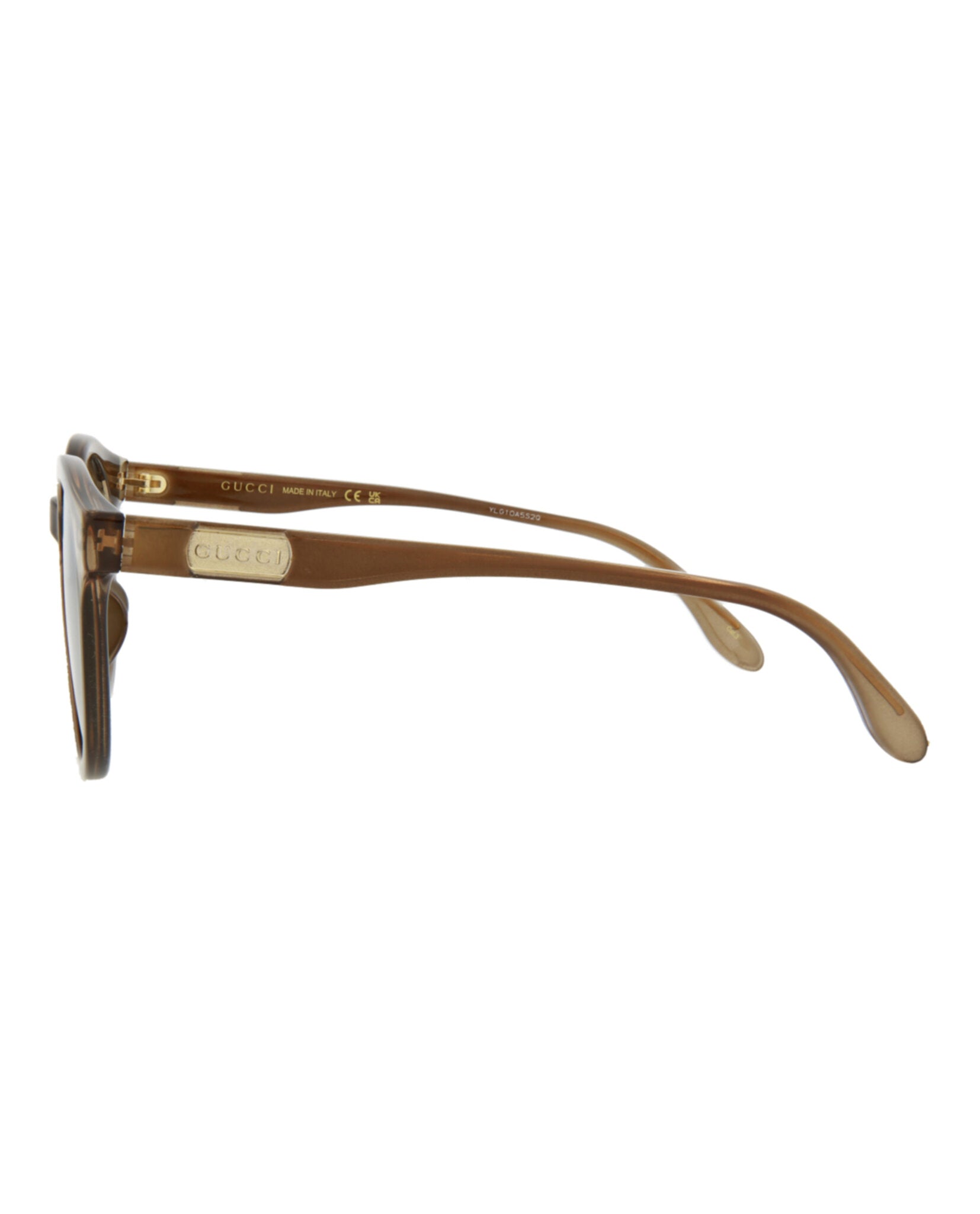 Round-Frame Injection Sunglasses