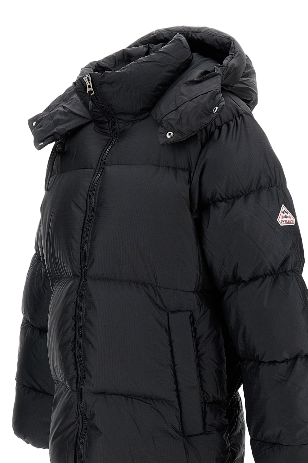 Shift Hooded Ripstop Down Jacket