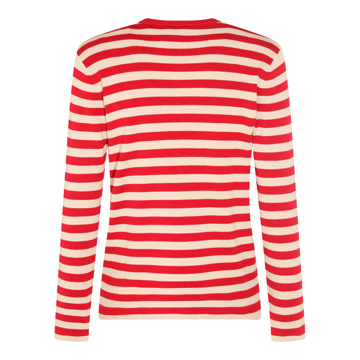 Red And White Cotton Knitwear