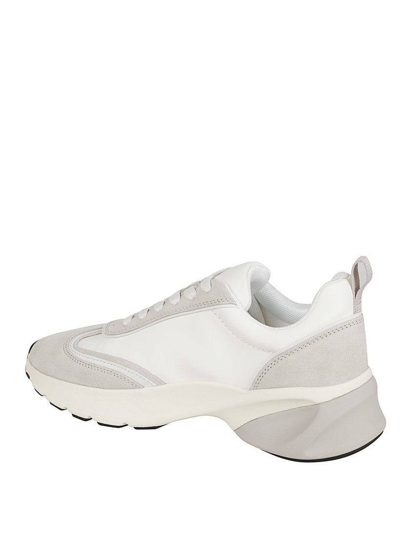 Refined Sneakers With Artful Suede