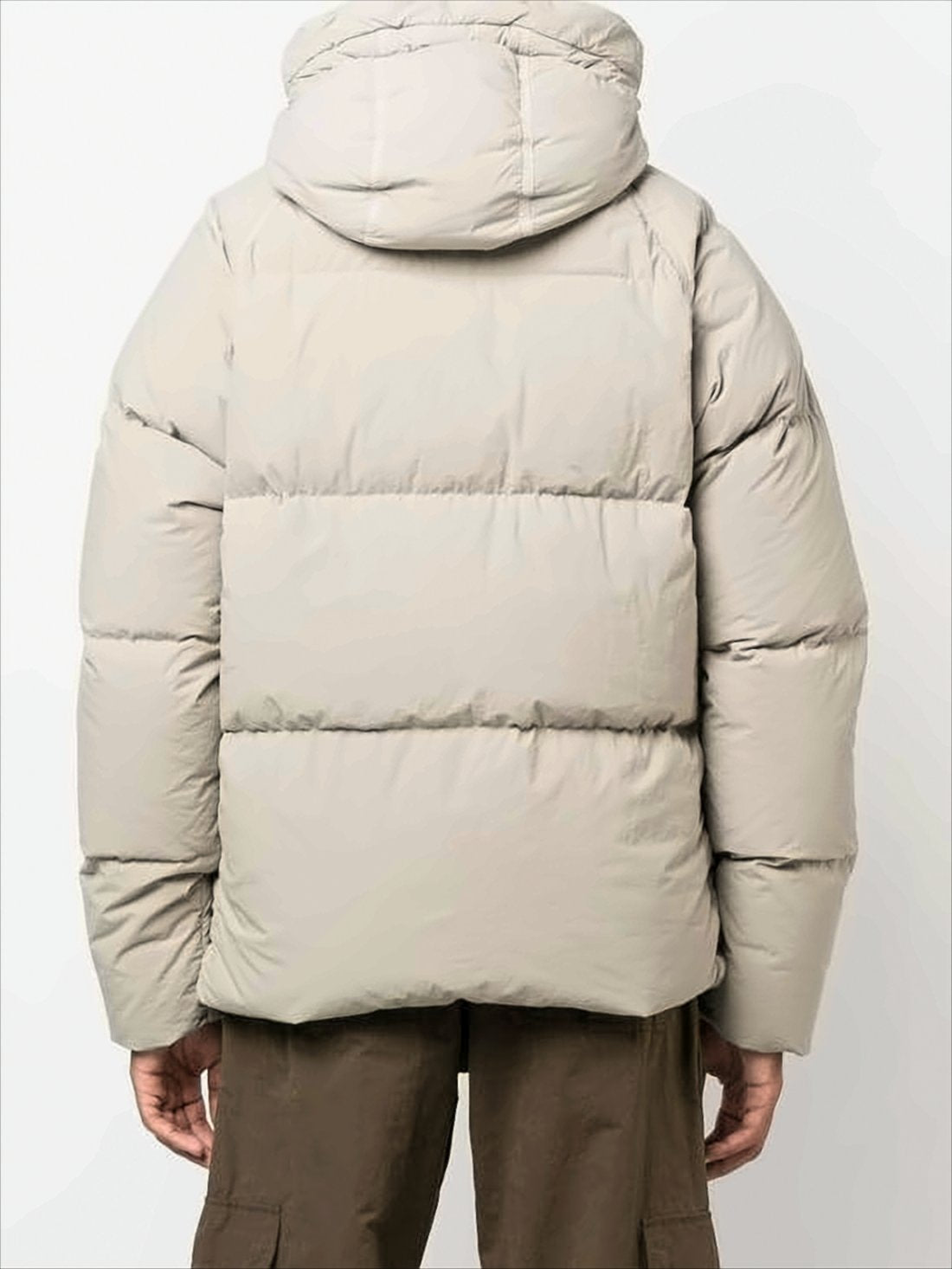 High Collar Quilted Down Jacket