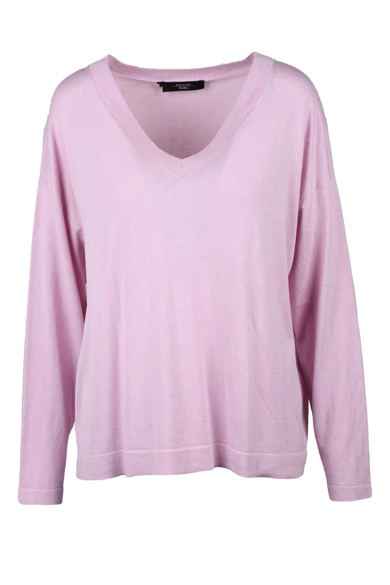 Silk Cotton Knit - Pink