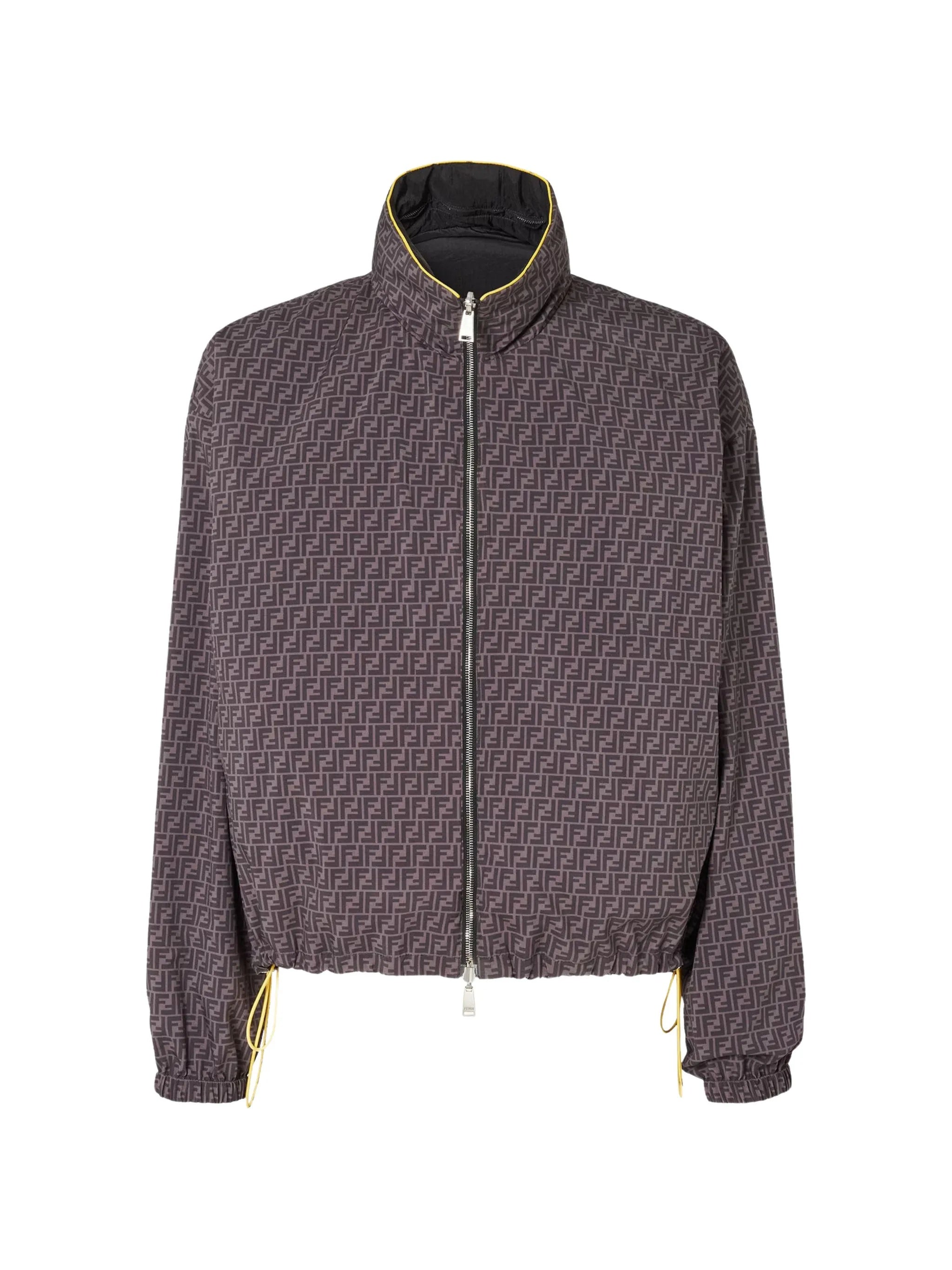 Kway Rev. Zucca Reversible Geometric Jacket