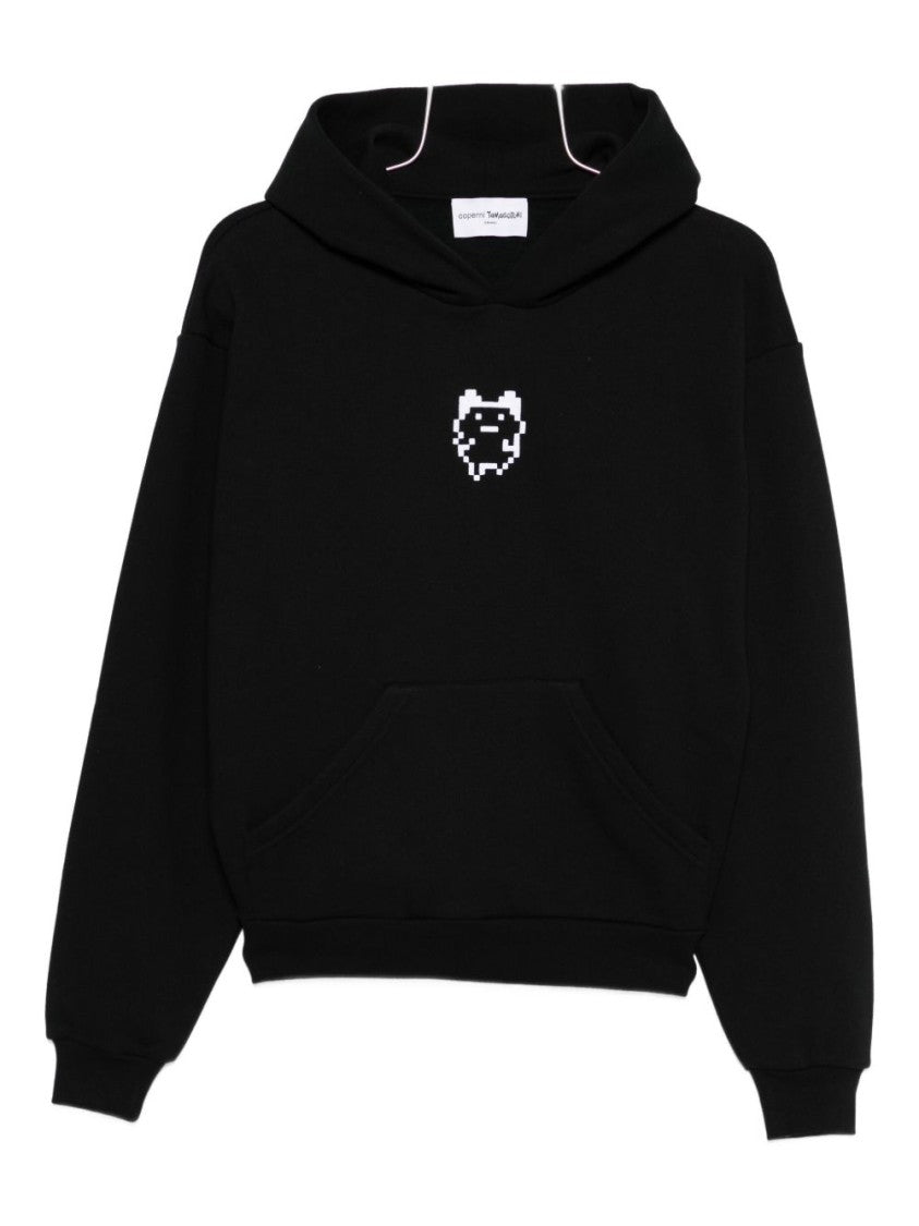 Relaxed Fit Cotton Sweatshirt with Hood