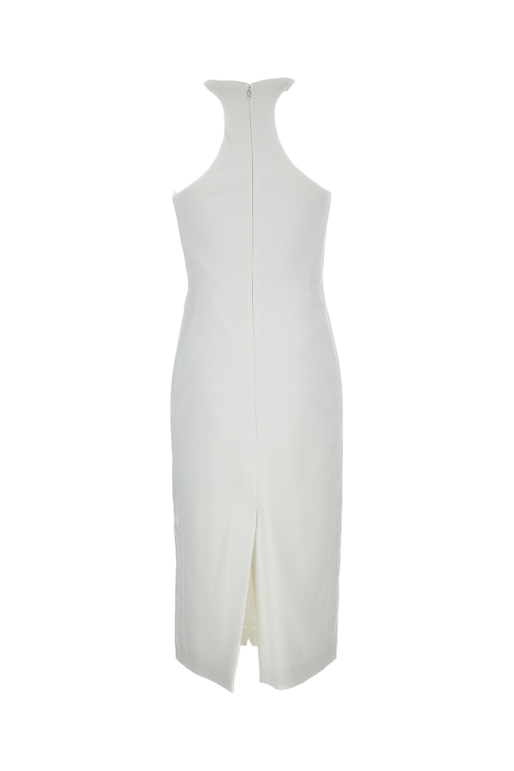 Crewneck Sleeveless Long Dress