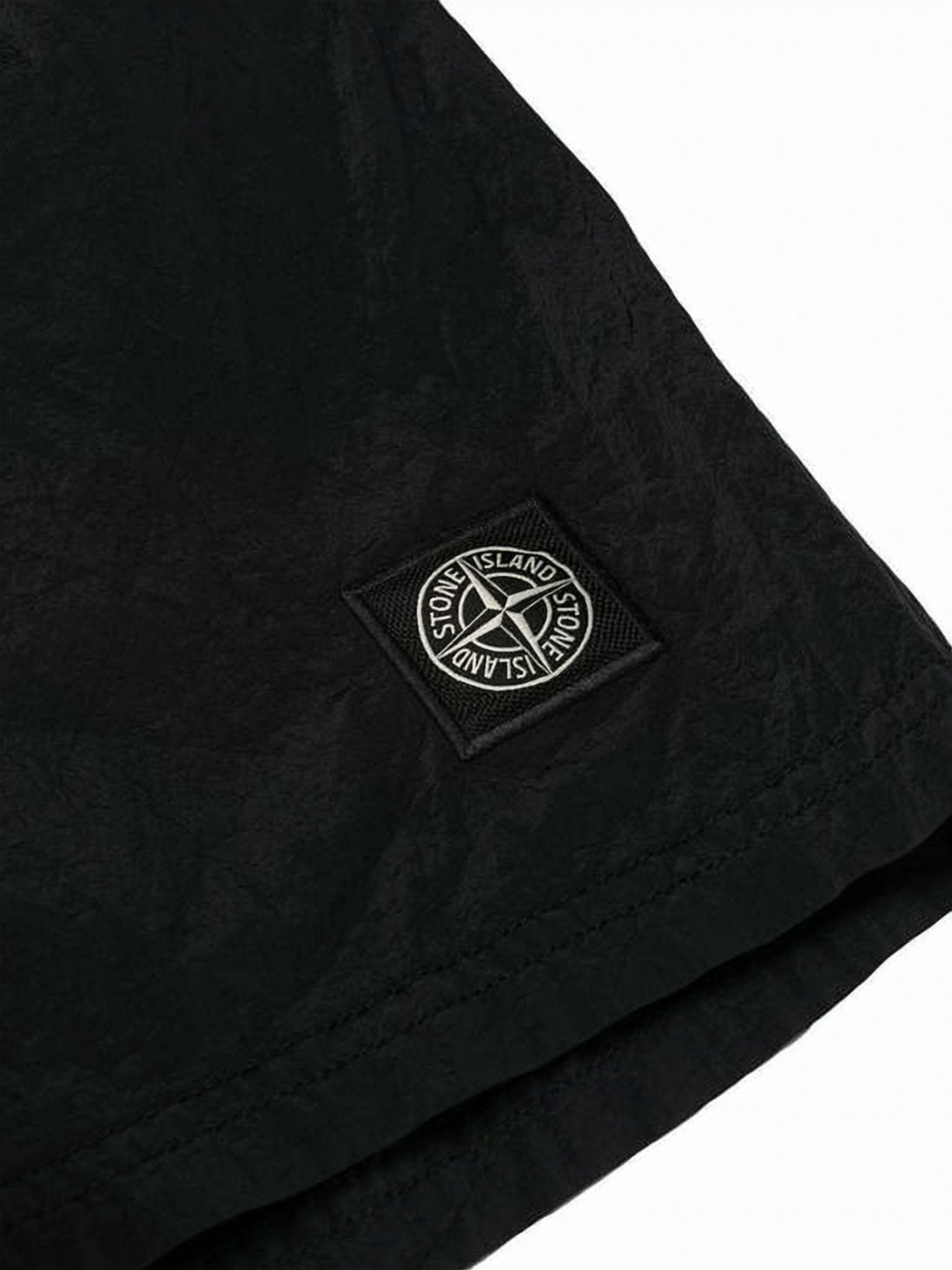 Black Shorts with Elastic Waistband