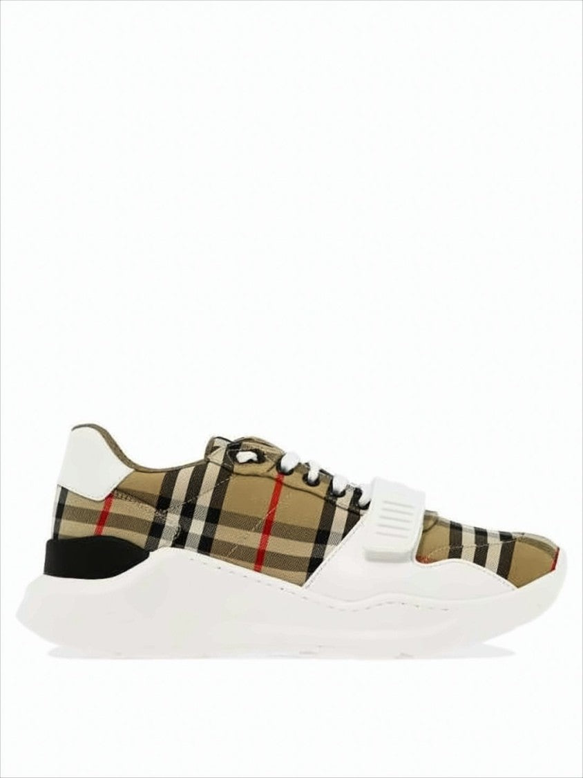 Vintage Check Sneakers with Sole