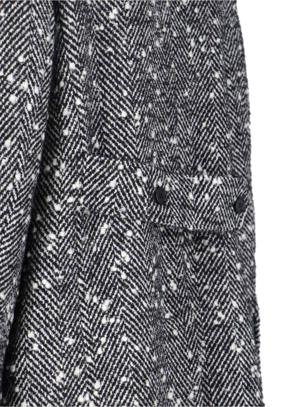 Double-Breasted Coat – Multicolor