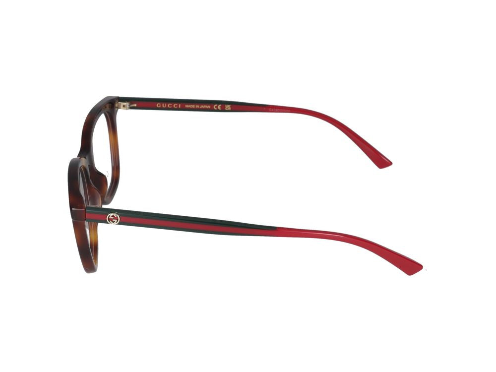 Eyeglasses Gucci GG1864O 002 Havana Green Transpar 50/18/145
