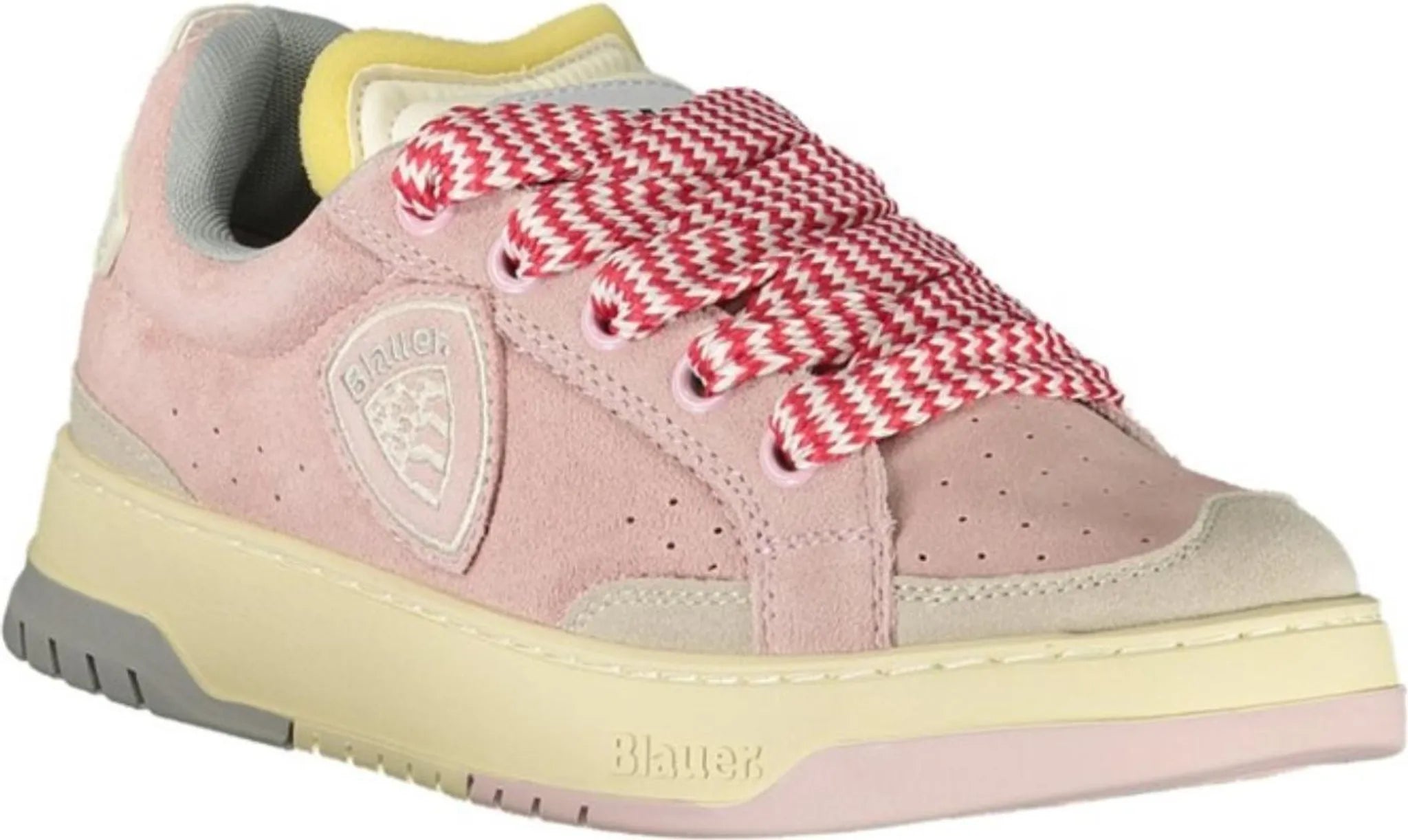 Pink Suede Sneakers