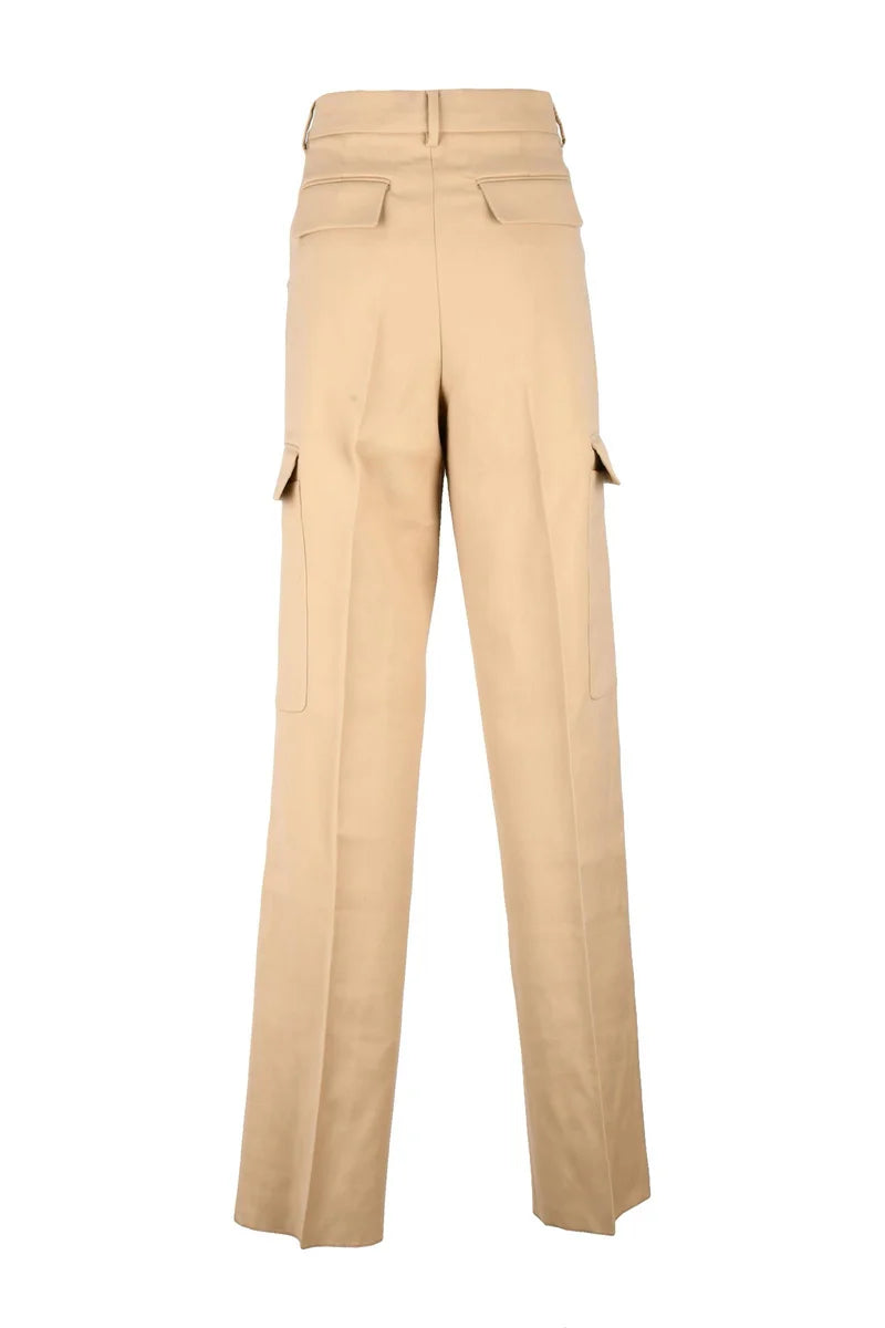Verbas Wide-Leg Trousers - Beige