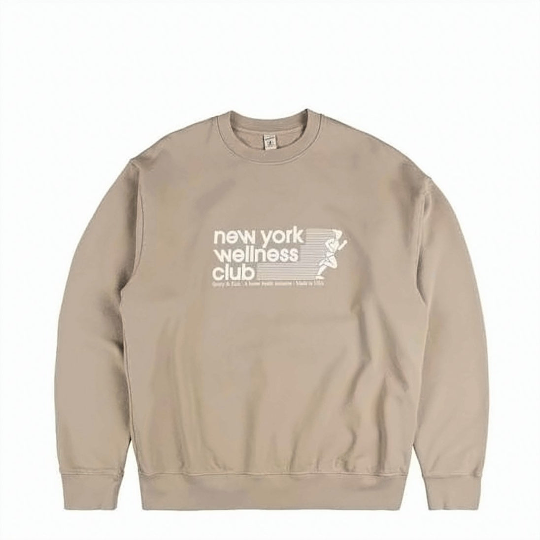 Relaxed-Fit Long-Sleeve Sweatshirt with Graphic Print