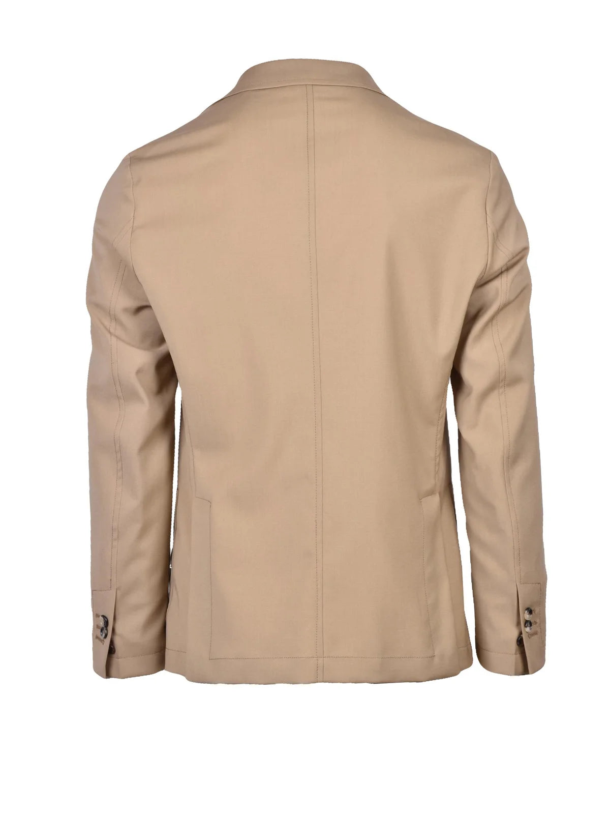 Virgin Wool Jacket - Beige