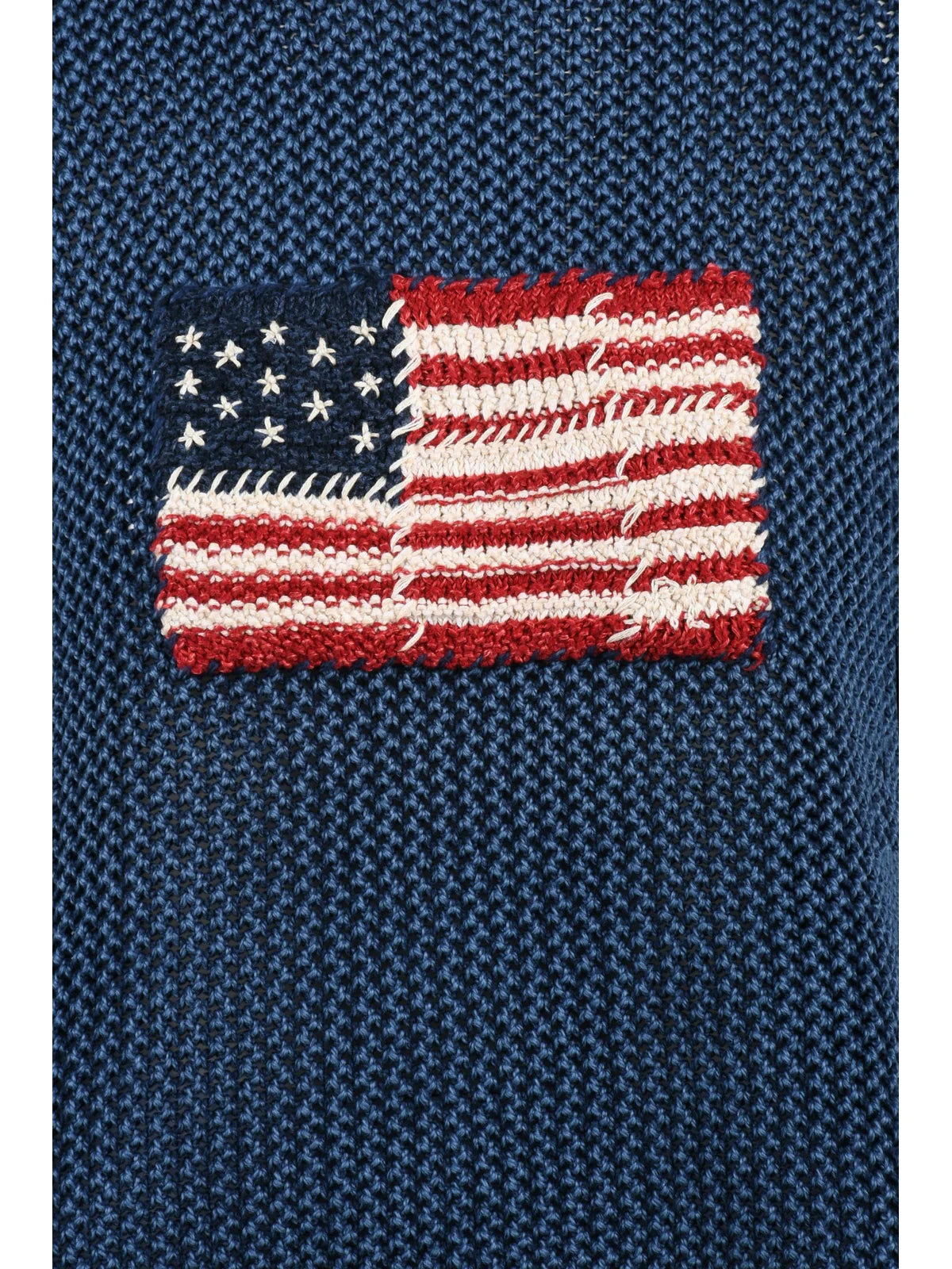 Blue Cotton Tricot Knit