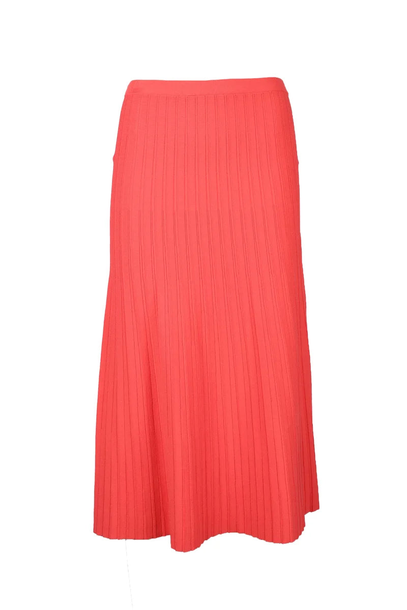 Knit Skirt - Red