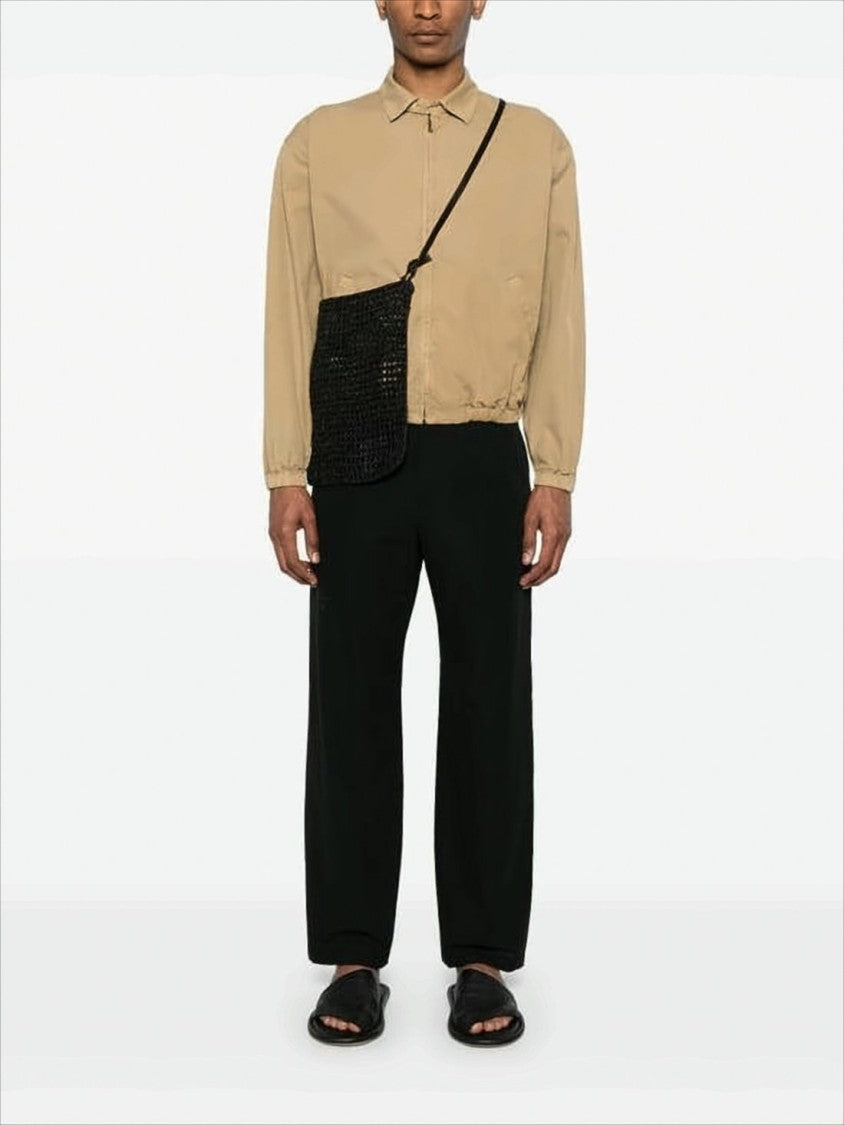 Lightweight Cotton Jacket with Classic Collar