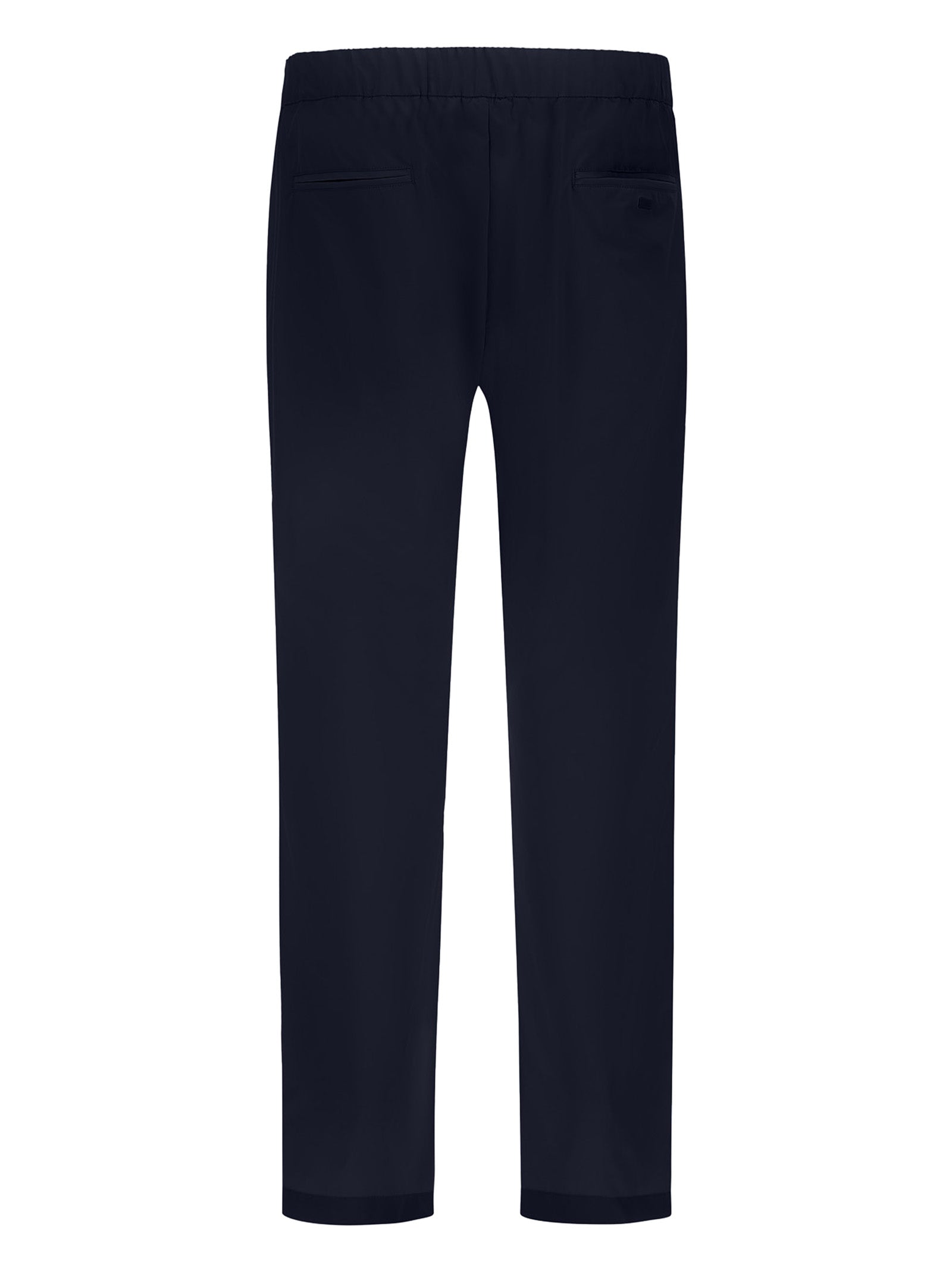 Midnight Blue Stretch Nylon Trousers