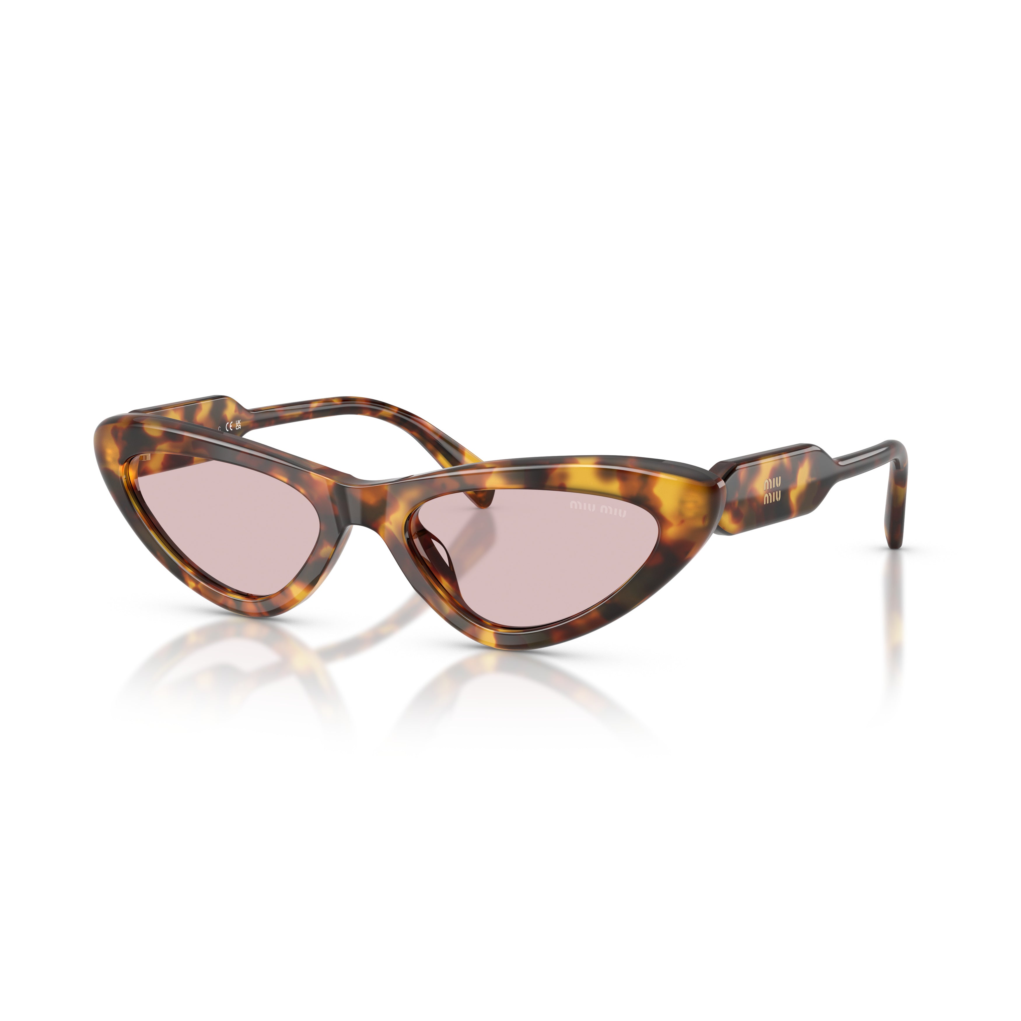 0mu B11su Bold Cat-Eye Sunglasses