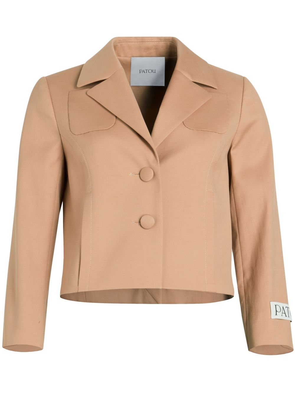 Cropped Beige Jacket