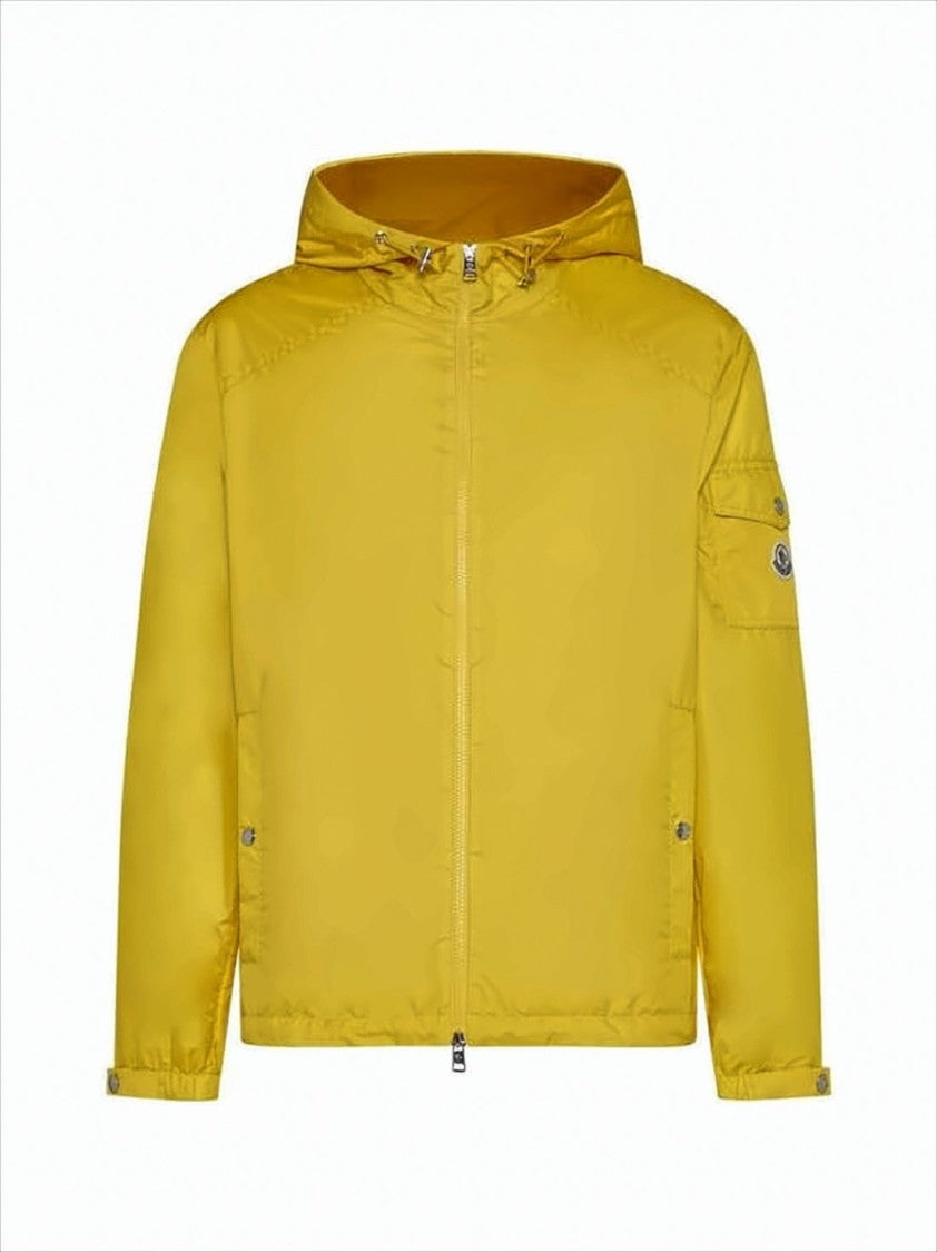 Lightweight Yellow Jacket with Design