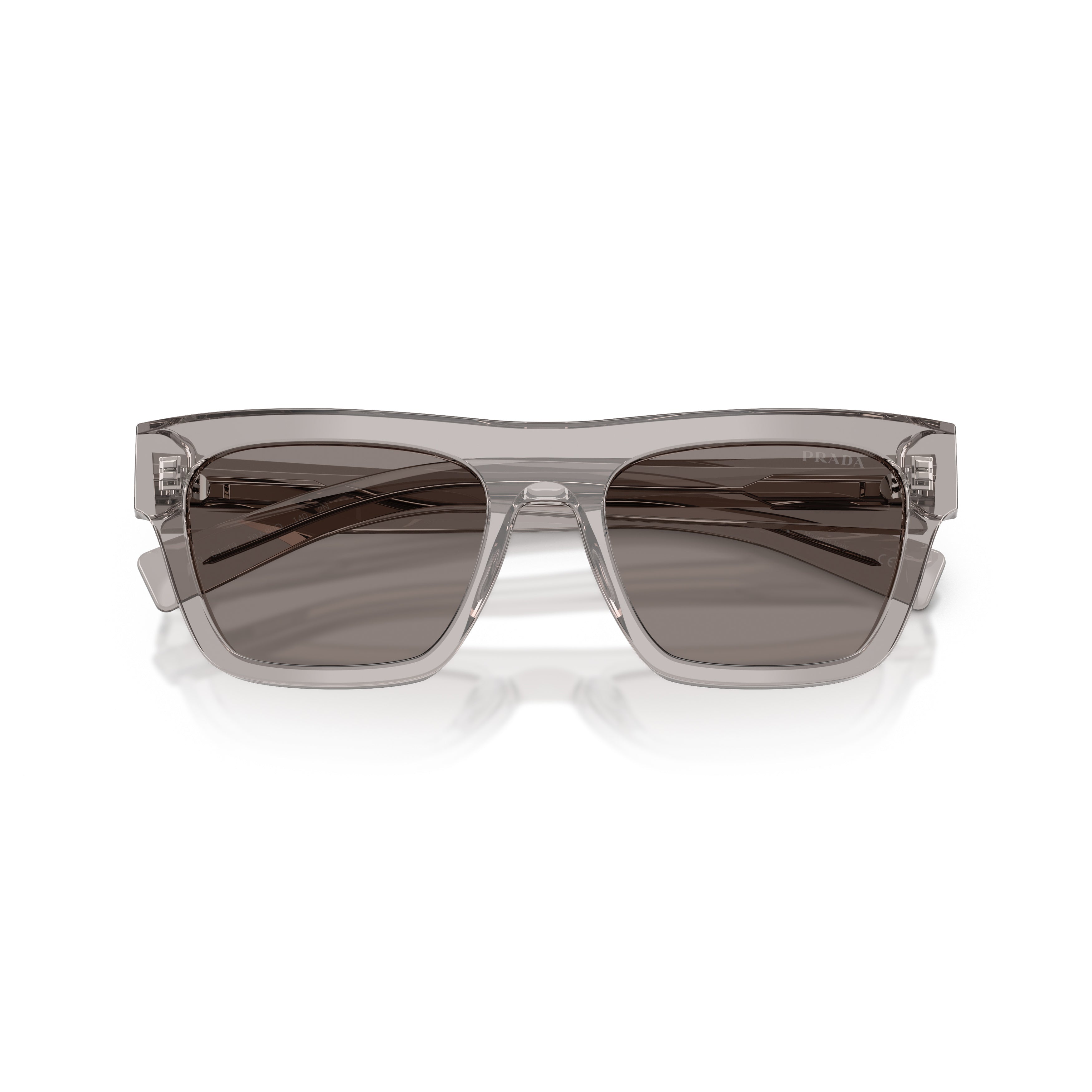 Grey 0pr C03s Translucent Acetate Sunglasses