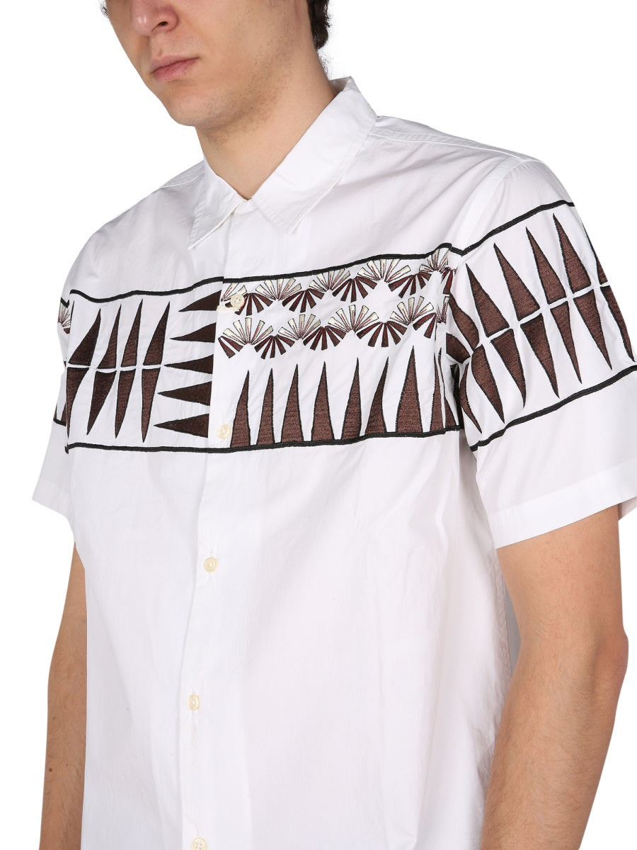 Boxy Fit Short-Sleeve Shirt