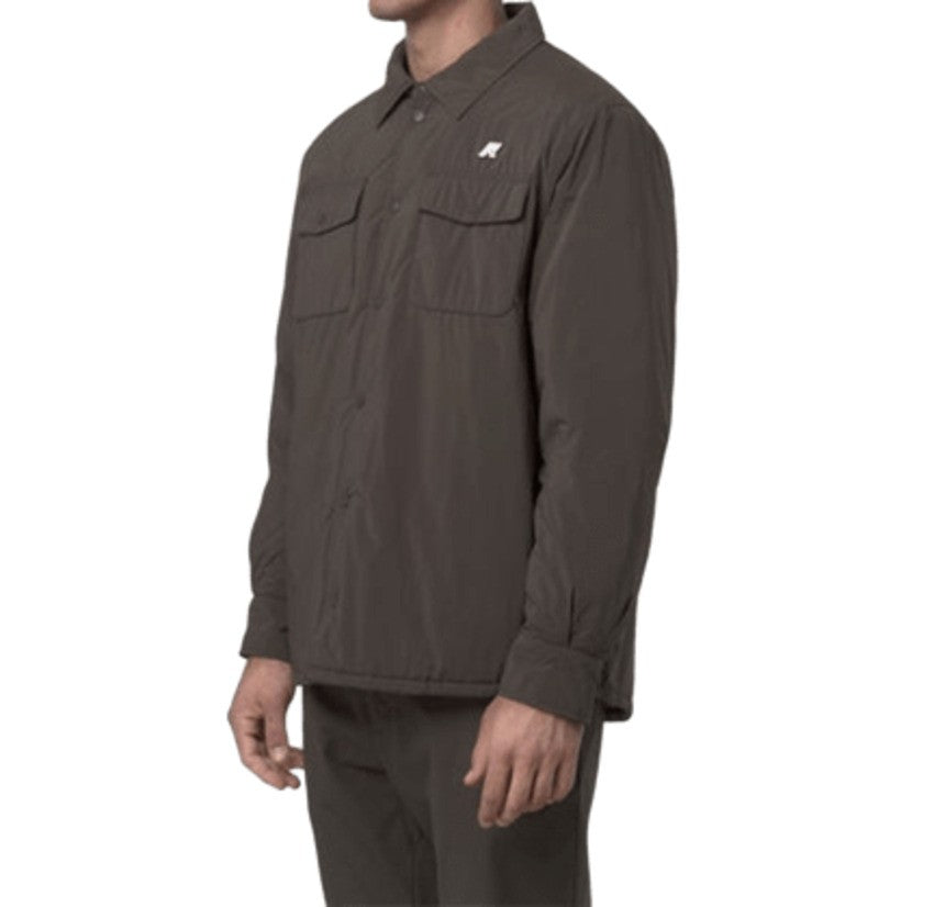 Water-Repellent Overshirt with Eco-Friendly Insulation