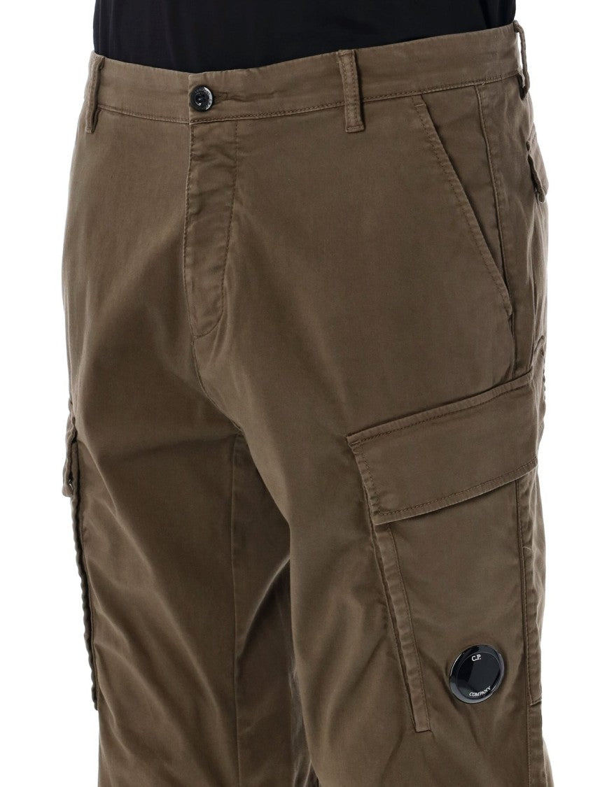 Relaxed Fit Straight Pants With Cargo Pockets