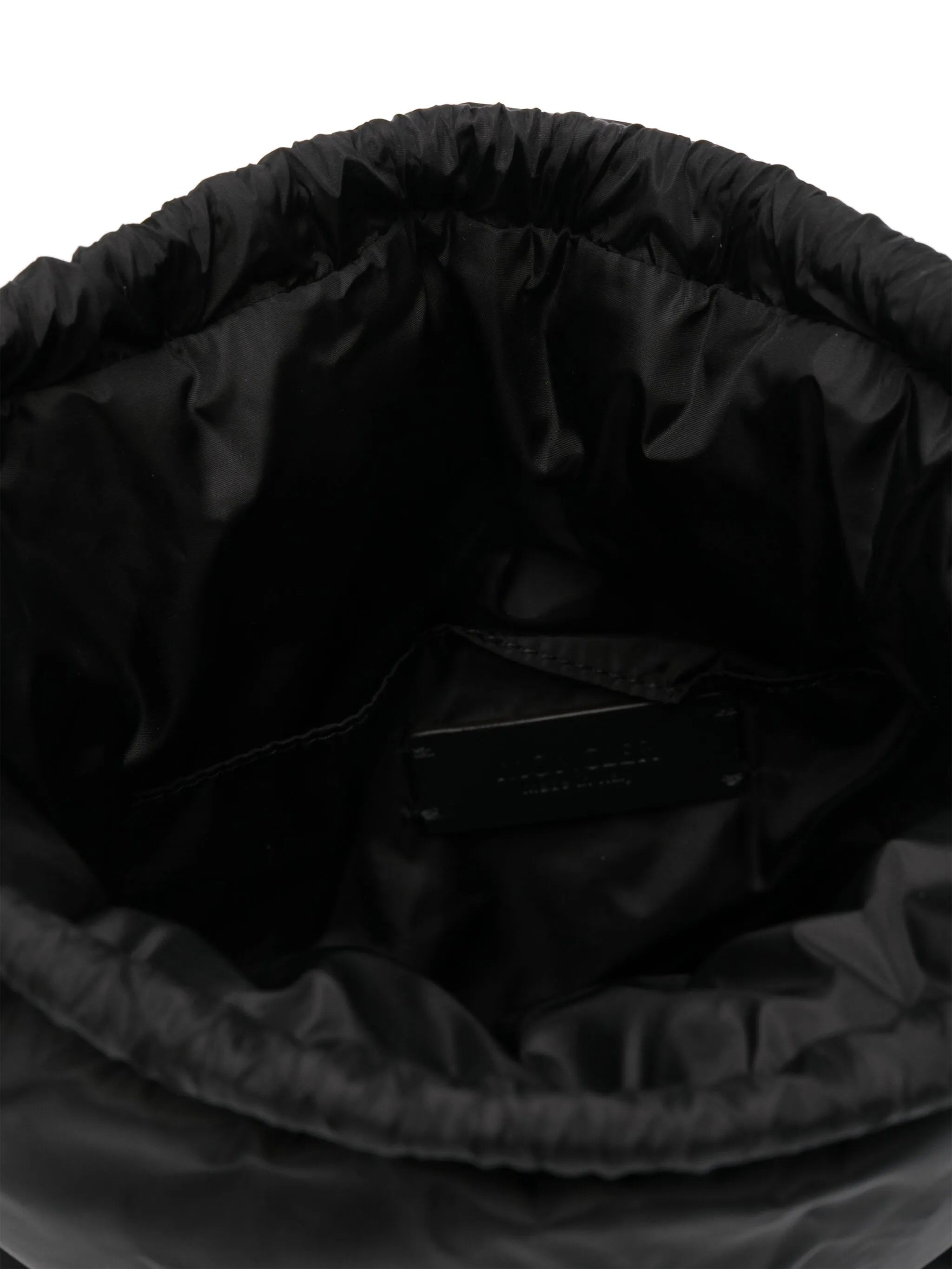 Black Caradoc Quilted Bucket Bag