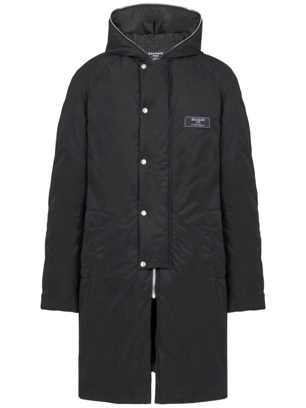Satin-Trimmed Black Jacket