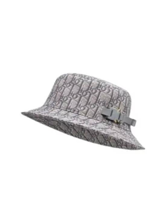 Monogram Bucket Hat with Decorative Bow Detail