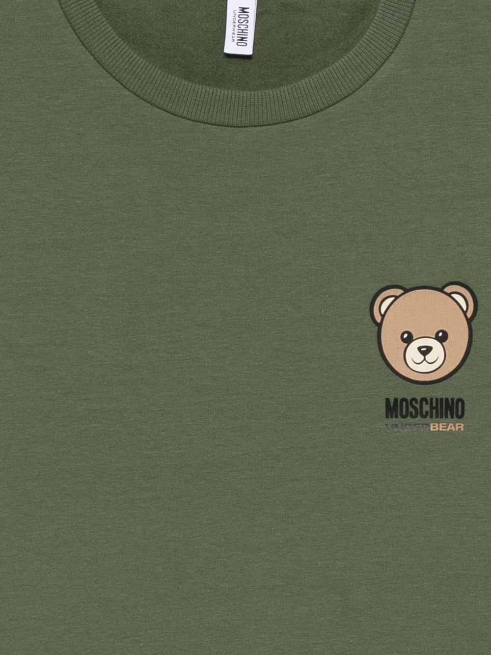 Signature Teddy Bear Motif Knitwear Sweatshirt